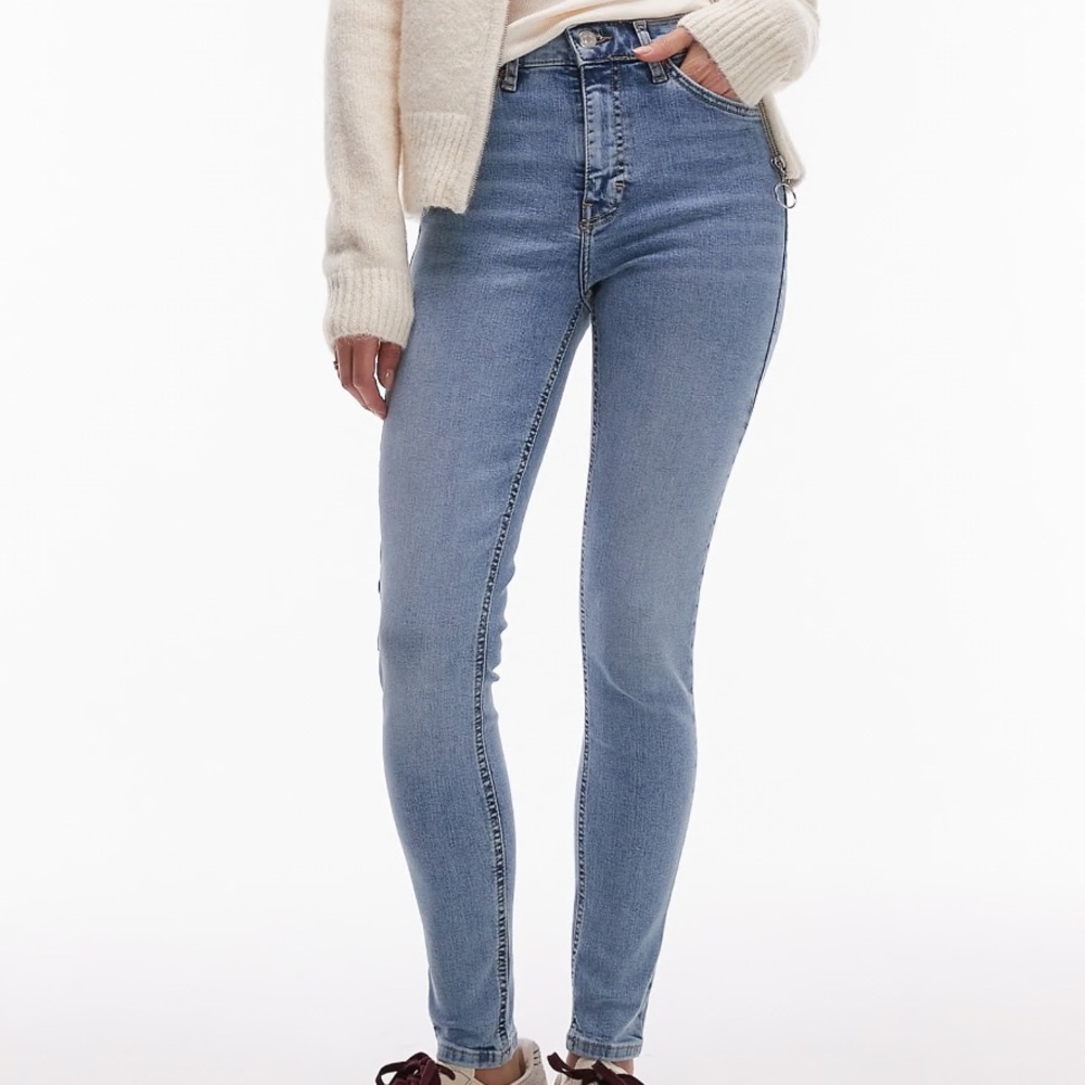 Topshop Women's Blue Jaime Jeans - Size 32